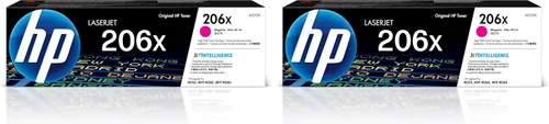 Vista 10 de HP 206X Cartucho de tóner magenta Funciona con Color LaserJet Pro M255, MFP M282, serie M283 W2113X