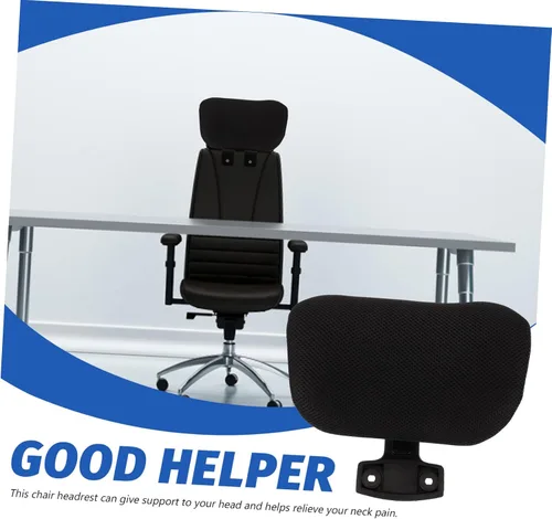 Vista 6 de Operitacx Silla alta de la cabeza de la silla de la computadora silla lumbar soporte ergonómico silla de oficina ninguna ruedas