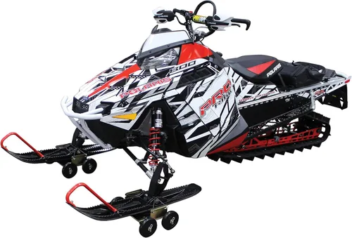 Vista 7 de Extreme Max 5800.0203 Plataformas dirigibles para motonieves con ruedas de potencia - Anchas, doradas