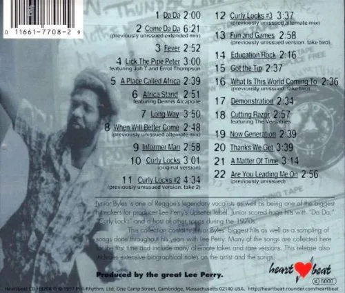 Vista 2 de Curly Locks - Lo mejor de Junior Byles & The Upsetters 1970 - 1976