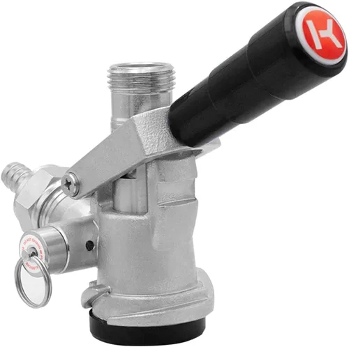 Vista 3 de Kit de conversión Kegerator de montaje en puerta definitivo con kit de limpieza sin enjuague - Sin tanque