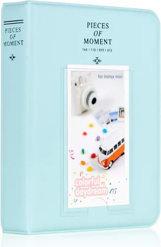 Vista 18 de Ablus - Álbum de fotos con 64 bolsillos para fotos instantáneas de cámaras Fujifilm Instax Mini 7s 8 8+ 9 25 26 50s 70 90 y letrero, pequeño