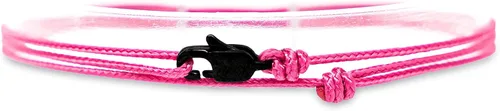 Vista 33 de Made by Nami Surfer Anklet with Snap Hook Clasp Waterproof & Adjustable Thin String Ankle Bracelets for Women and Men Handmade Jewelry for Beach and