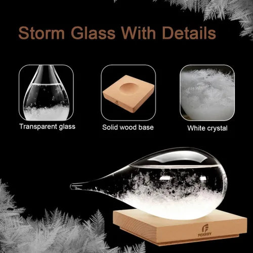Vista 3 de Predictor meteorológico Storm Glass Pronóstico del tiempo Regalos