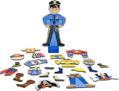 Vista 4 de Figura magnética para vestir, de Melissa & Doug