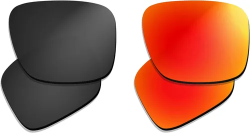 Vista 12 de Lentes de repuesto polarizadas antirreflectantes para gafas de sol Oakley Holbrook XL OO9417-2 Sets