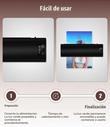 Vista 3 de Chilino Máquina laminadora de 13", máquina que lamina caliente y fría A3 9