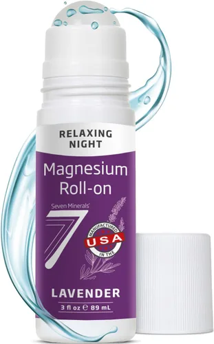Vista 7 de Seven Minerals Arnica de magnesio Roll On Stick – Relajante muscular totalmente natural para dolores musculares, dolor de espalda y calambres