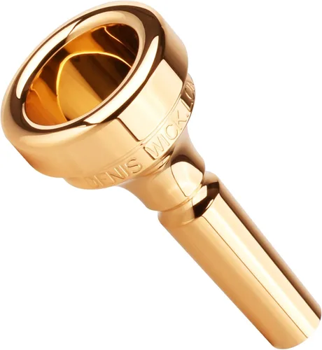 Vista 2 de Denis Wick DW4880-5BS Boquilla de trombón de diámetro medio chapado en oro