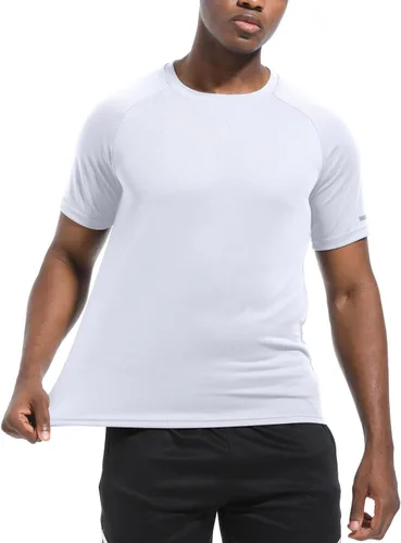 Vista 3 de Boyzn Paquete de 1, 3, 5 o 7 camisetas de entrenamiento para hombre, camiseta de secado que absorbe la humedad, camisetas de manga corta atléticas
