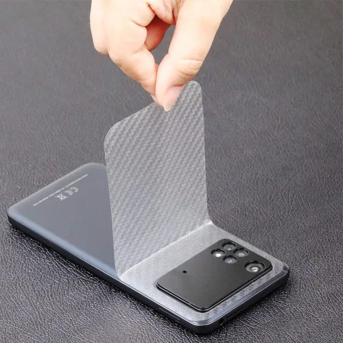 Vista 5 de Ibywind Protector de pantalla para Poco M4 Pro 4G 6.43", con protector de lente de cámara de metal, sin burbujas, fácil de instalar