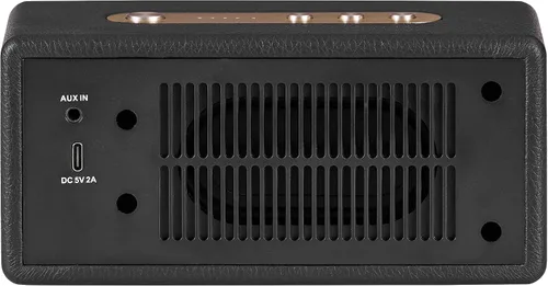 Vista 10 de Crosley CR3113A-BK Montero - Altavoz Bluetooth recargable portátil pequeño, color negro