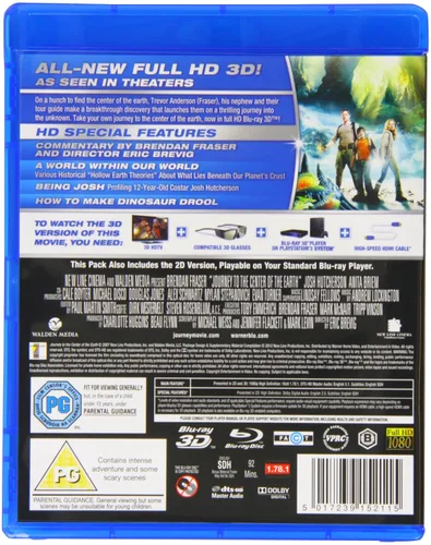 Vista 2 de Journey To The Center Of The Earth Blu-ray 3D + Blu-ray