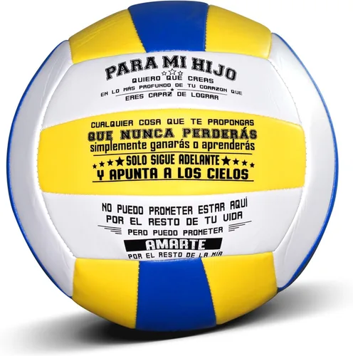 Vista 9 de Regalos personalizados de voleibol para hija o hijo, tamaño 5, voleibol para interiores y exteriores, playa, deportes, entrenamiento, palabras
