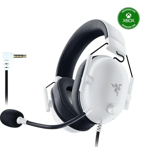 Vista 13 de Razer BlackShark V2 X PlayStation Gaming Headset: 50mm Drivers - Cardioid Mic - Lightweight - Comfortable, Noise Isolating Earcups - for PS5, Xbox