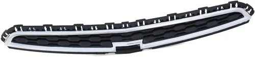 Vista 18 de PIT66 Rejilla de parachoques, parrilla oscura texturizada compatible con Chevy Malibu 2013 (submodelo: eco, LS, LT,LTZ) 22869137 GM1036149