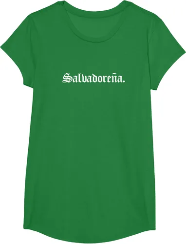 Vista 73 de Camiseta Salvadoreña Mujer, Negro