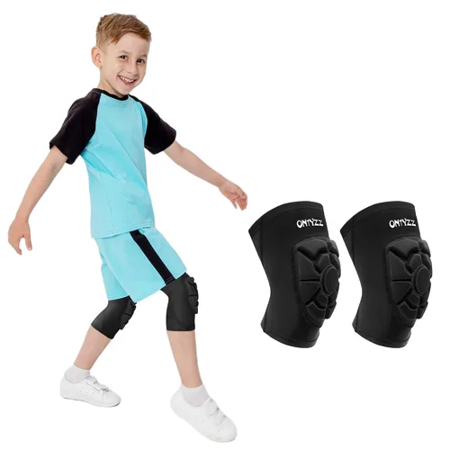 Vista 7 de ONTYZZ 1 par de coderas para niños, coderas, calentadores de brazos de baloncesto, manga protectora para disparos para fútbol, baloncesto, voleibol