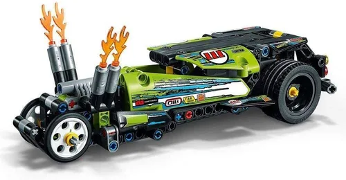 Vista 4 de LEGO Technic Dragster 42103 Kit de construcción de juguete de carreras (225 piezas)
