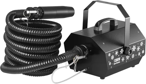 Vista 14 de VEVOR Máquina de nieve, 650 W, máquina de nieve falsa de mano o colgante, máquina de fabricación de nieve con mango portátil, fabricante de copos