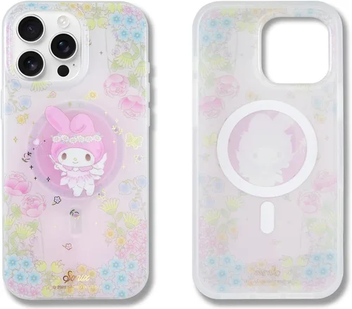 Vista 203 de Sonix x Barbie Funda para iPhone 15 Pro Compatible con MagSafe Probada para caídas de 10 pies Golden Hour