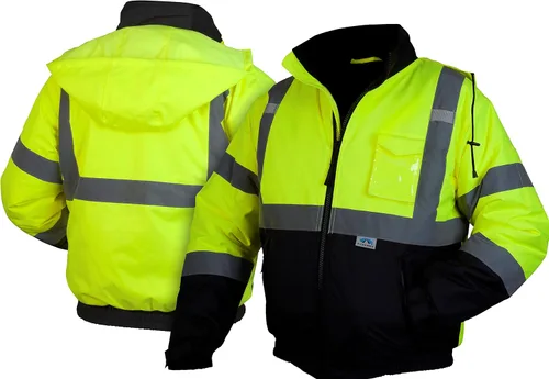 Vista 4 de Pyramex Safety Chaqueta bomber con forro acolchado