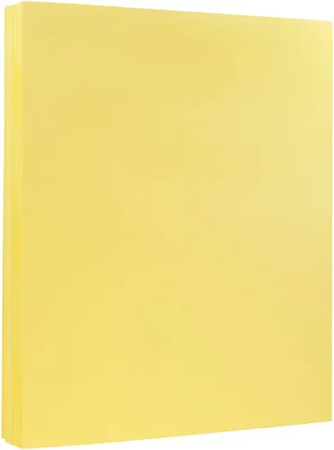 Vista 9 de JAM PAPER Vellum Bristol Cartulina de 65 lb - 8.5 x 11 Coverstock - 147 gsm - Azul - 50 Hojas/Paquete