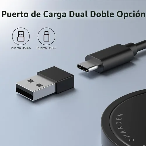 Vista 5 de Cargador inalámbrico magnético para iPhone 15W Max Fast Mag-Safe almohadilla de carga inalámbrica compatible con iPhone 16/16 Plus/16 Pro/16 Pro