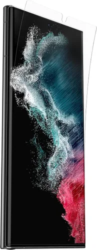 Vista 3 de OtterBox Protector de pantalla Alpha Flex para Galaxy S22 Ultra - Transparente (GEN 2)