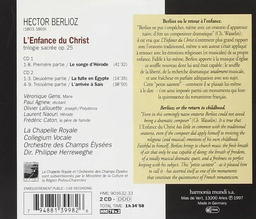 Vista 2 de Berlioz: L'Enfance du Christ
