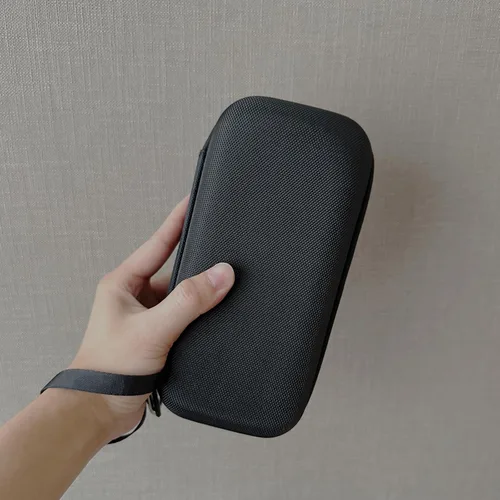 Vista 4 de Estuche de transporte para DJI Osmo Mobile 8/7P / 7/SE, bolsa de almacenamiento para DJI OM 7P/7/OM6/SE y accesorios
