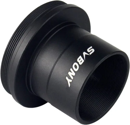 Vista 7 de SVBONY Adaptador de foto para telescopio, adaptador T y adaptador de anillo T T2 de 1.25 pulgadas, accesorio para telescopio compatible con cámara