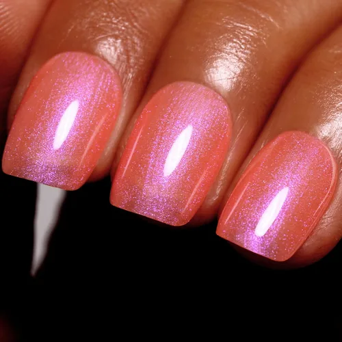 Vista 40 de Esmalte de Uñas en Gel con Purpurina, Esmalte de Uñas en Gel con Purpurina Rojo Sangre Brillante con Destellos, Esmalte de Uñas en Gel con Purpurina