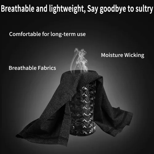Vista 4 de Achiou Cooling Neck Gaiter Face Cover Scarf, UV Protection Mask for Men and Women,Soft Windproof, Hiking Cycling Running
