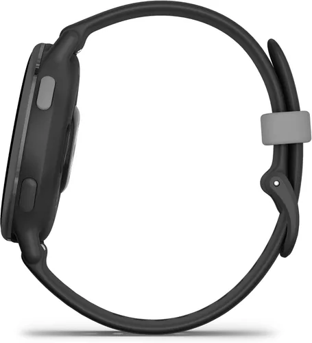 Vista 8 de Garmin vivoactive 5 - Reloj inteligente con GPS de salud y fitness para hombres y mujeres con bisel de aluminio pizarra, caja negra y banda