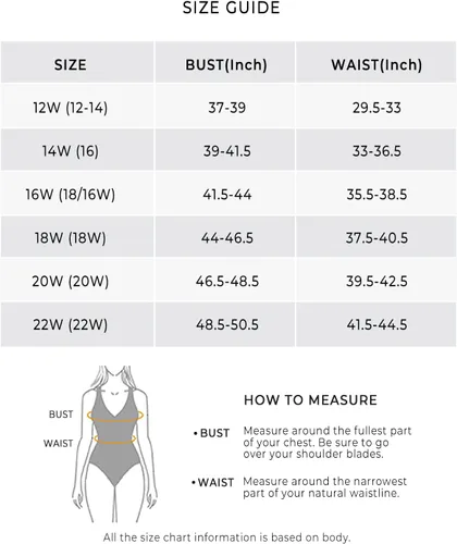 Vista 7 de Aqua Eve Top tankini Plus para mujer, solo traje de baño, traje de baño fluido