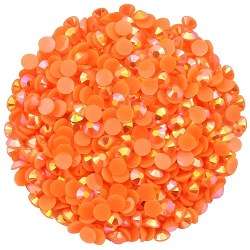 Vista 26 de 4500 diamantes de imitación SS6 de 0.079 in AB con parte trasera plana para uñas, manualidades, gemas redondas de brillo, cristales para bricolaje