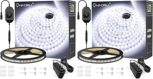 Vista 8 de Tira de luces LED Onforu de 5m, ULSAW011201 Blanco cálido