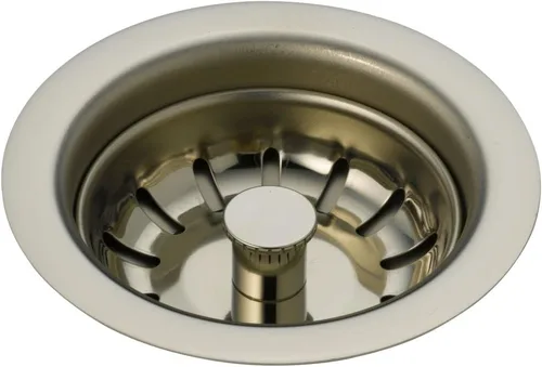 Vista 6 de Delta Faucet 72010-AR Brida y Colador para Fregadero de Cocina, Acero Inoxidable Ártico