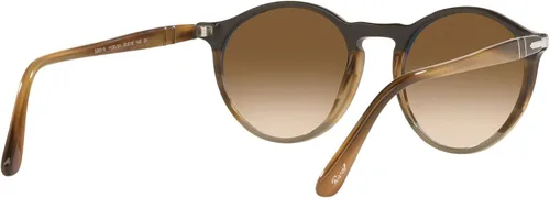 Vista 8 de Persol PO3285S - Gafas de sol redondas NegroVerde