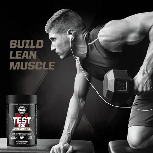 Vista 5 de PMD Sports N-Test 600 Advanced Nitric Oxide Booster para hombres – con testofeno clínicamente estudiado – Músculo magro y ganancias de fuerza