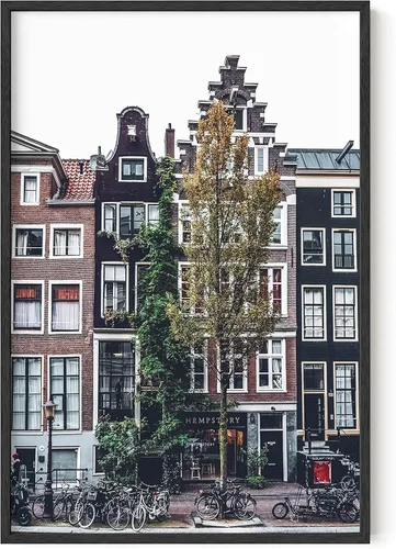 Vista 19 de HAUS AND HUES Pósteres de ciudad vintage con estampado de Ámsterdam, impresión retro vintage, carteles de viaje, arte de viajes, arte de los Países