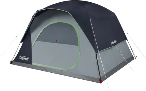 Vista 14 de Coleman Skydome Camping Tent with 5 Minute Setup, 2/4/6/8 Person Weatherproof Tent with Rainfly & Carry Bag, 20% More Headroom Than Traditional