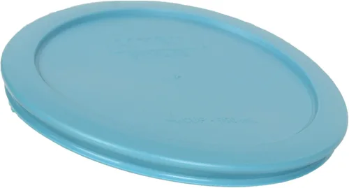 Vista 2 de Pyrex 7201-PC 4 tazas Surf Blue Tapa de repuesto para almacenamiento de alimentos, fabricada en Estados Unidos