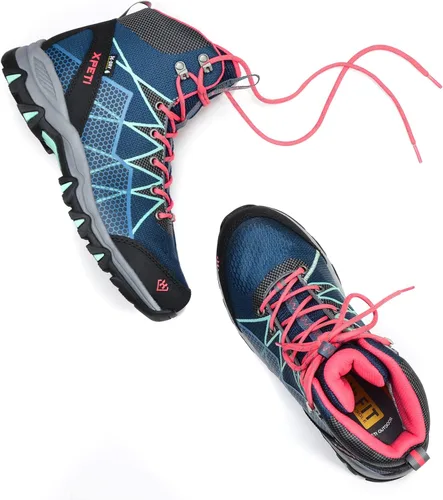 Vista 3 de XPETI Infinity - Botas de senderismo de punto para mujer