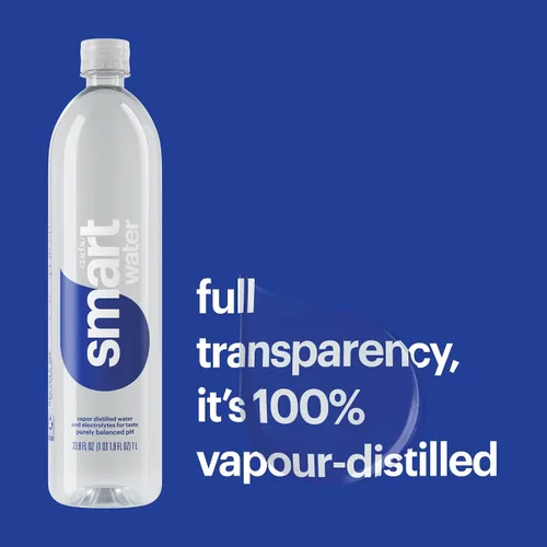 Vista 3 de Glaceau smartwater (botellas de 1 L, 15 unidades)
