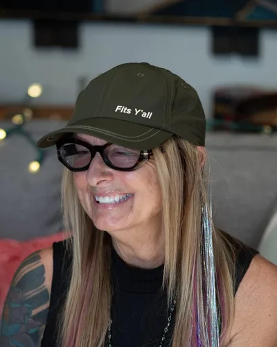 Vista 3 de Fits Y'all Lightweight Performance Cap Sun Protection, Quick Dry with Adjustable Relaxed Fit for Men, Women, and Unisex