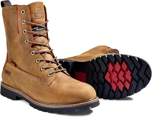 Vista 4 de Kodiak Botas industriales impermeables McKinney de 8 pulgadas para hombre