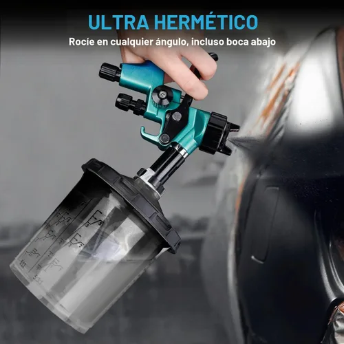 Vista 5 de Sistema de Vasos de Pintura Desechables de 20 Onzas (600ml) Kit - Paquete de 50 Vasos de Pintura con Tapas, 2 Vasos Duros con Anillo Retenedor, 20