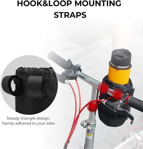 Vista 3 de Portavasos para bicicleta Kemimoto